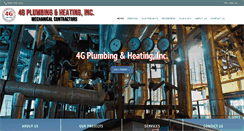 Desktop Screenshot of 4gplumbing.com